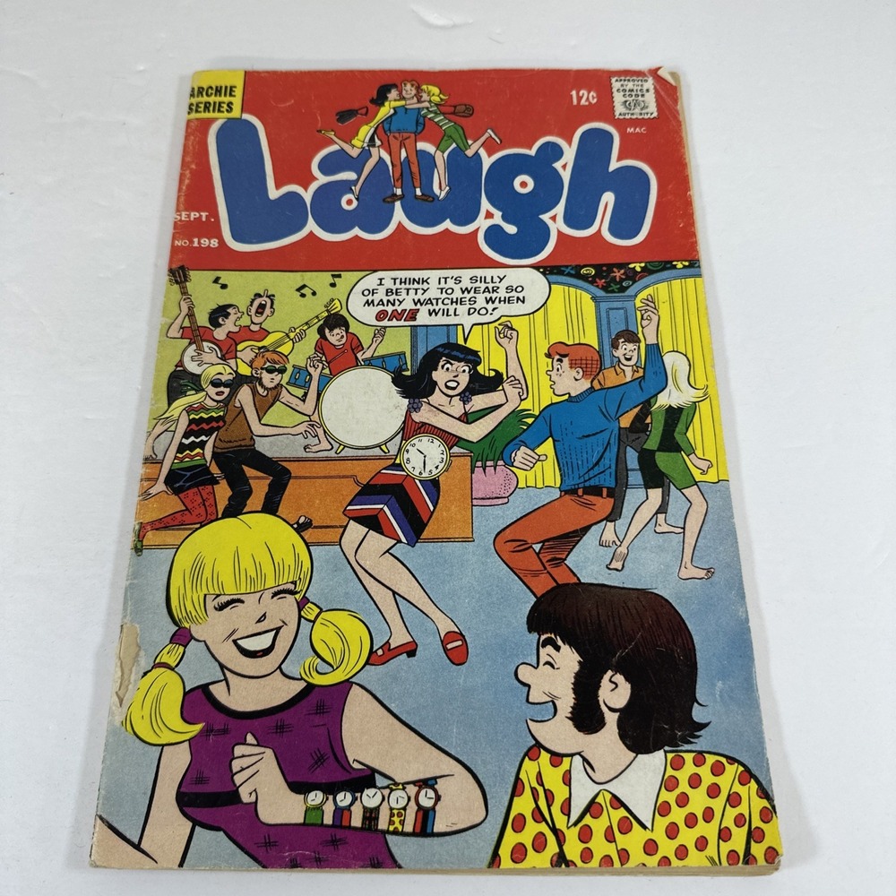 Archie Series Laugh #198 September 1967